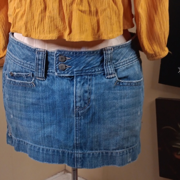 Aeropostale blue jean skirt - Picture 2 of 4